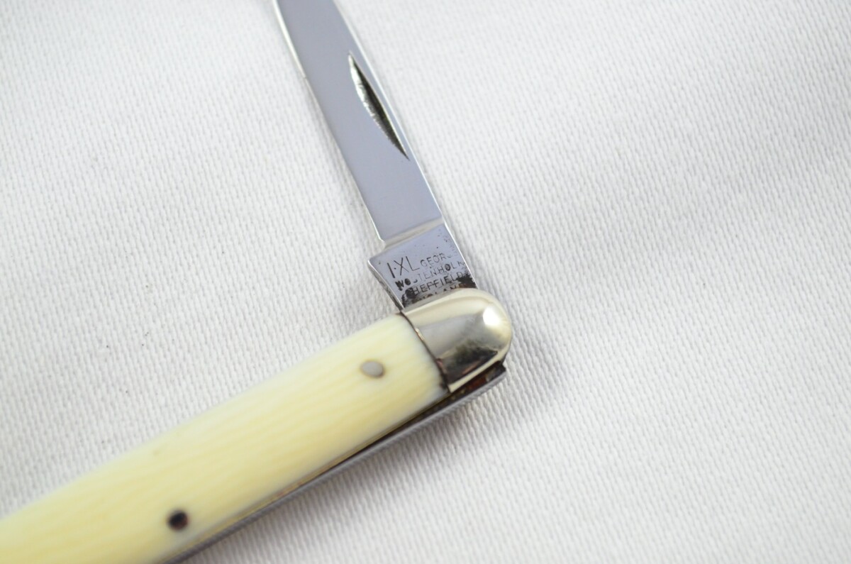George Wostenholme Carbon Steel Bladed Imitation Ivory Scaled Pen/Fruit Knife Sheffield - Image 5