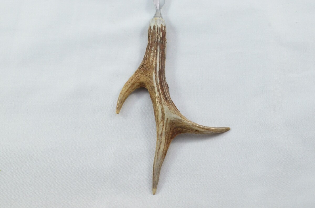 Genuine Roe Deer Stag Horn Antler Handled Diamond Blade Letter Opener Made in Sheffield England - Image 5