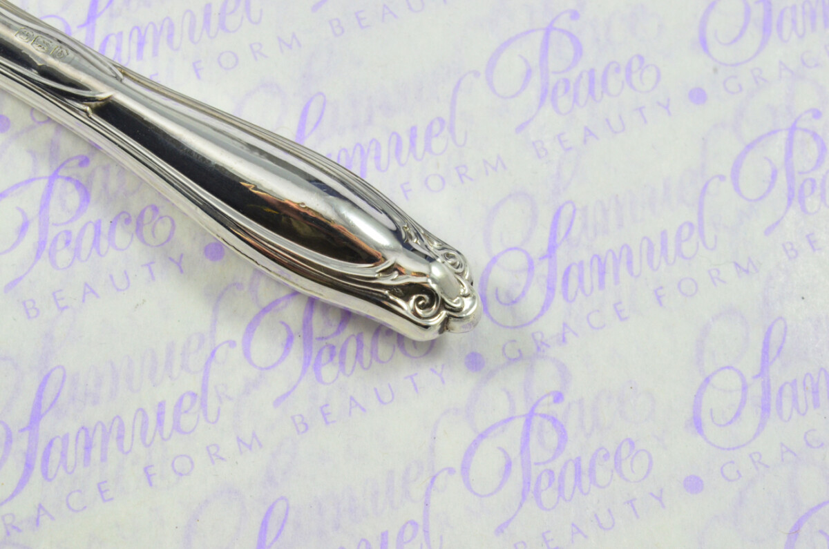 William Yates Sheffield Sterling Silver Handled Letter Opener Harewood Pattern 1921 Cased - Image 5