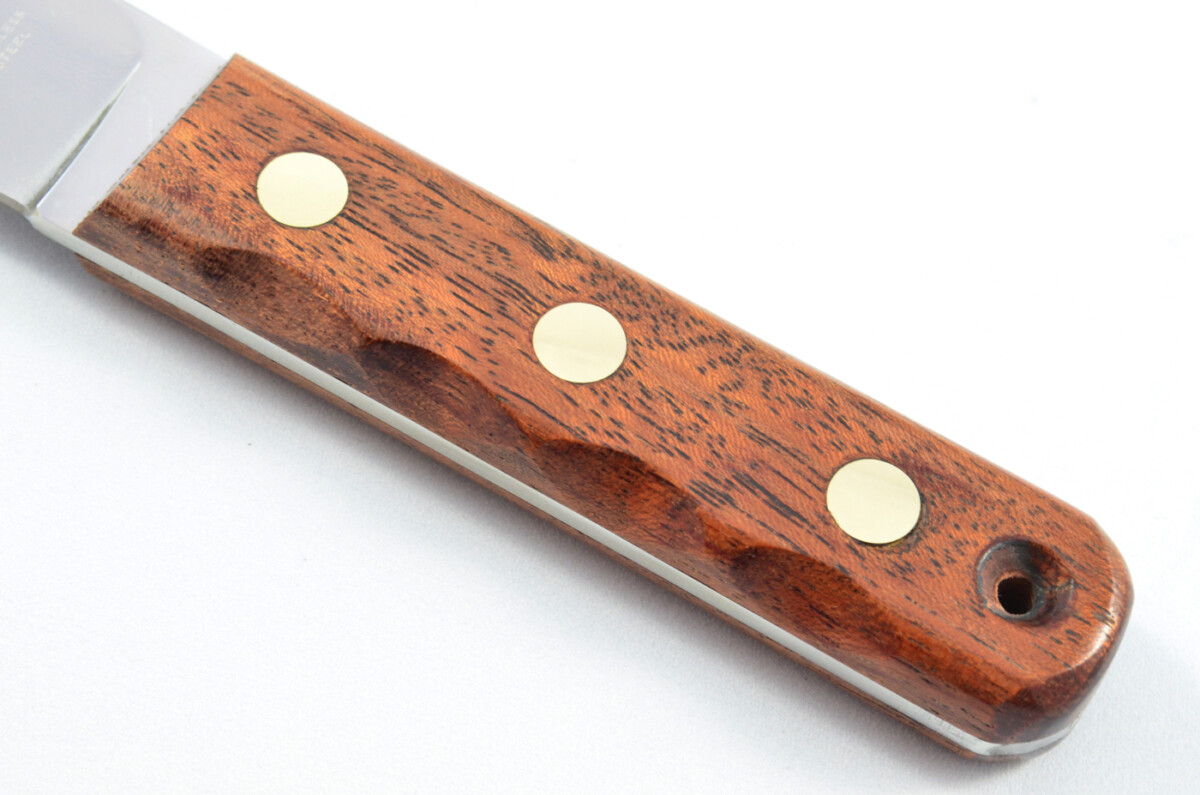 Rosewood Boating/Yachting Knife Sheffield Made Stainless Steel Leather Sheath - Image 3