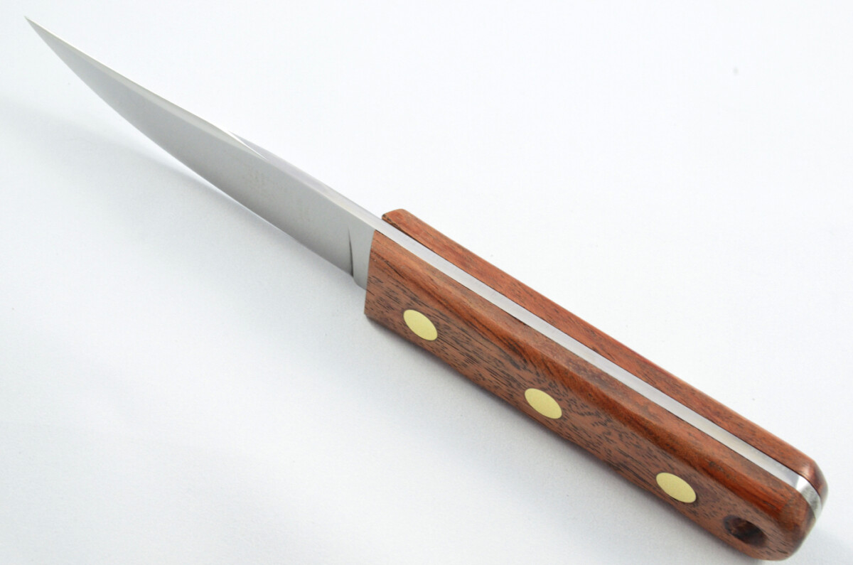 Rosewood Boating/Yachting Knife Sheffield Made Stainless Steel Leather Sheath - Image 5