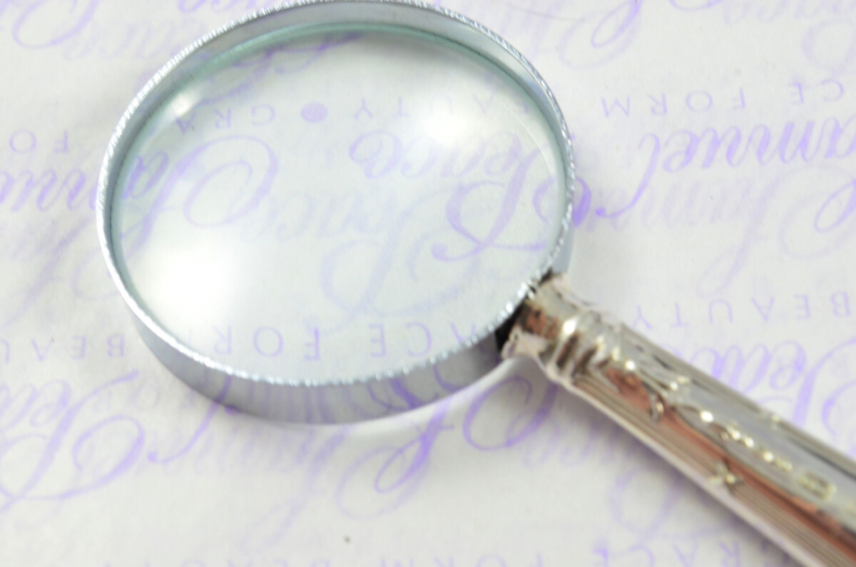 Roberts & Belk Adam Pattern Sterling Silver Magnifying Glass Sheffield 1913 - Image 6