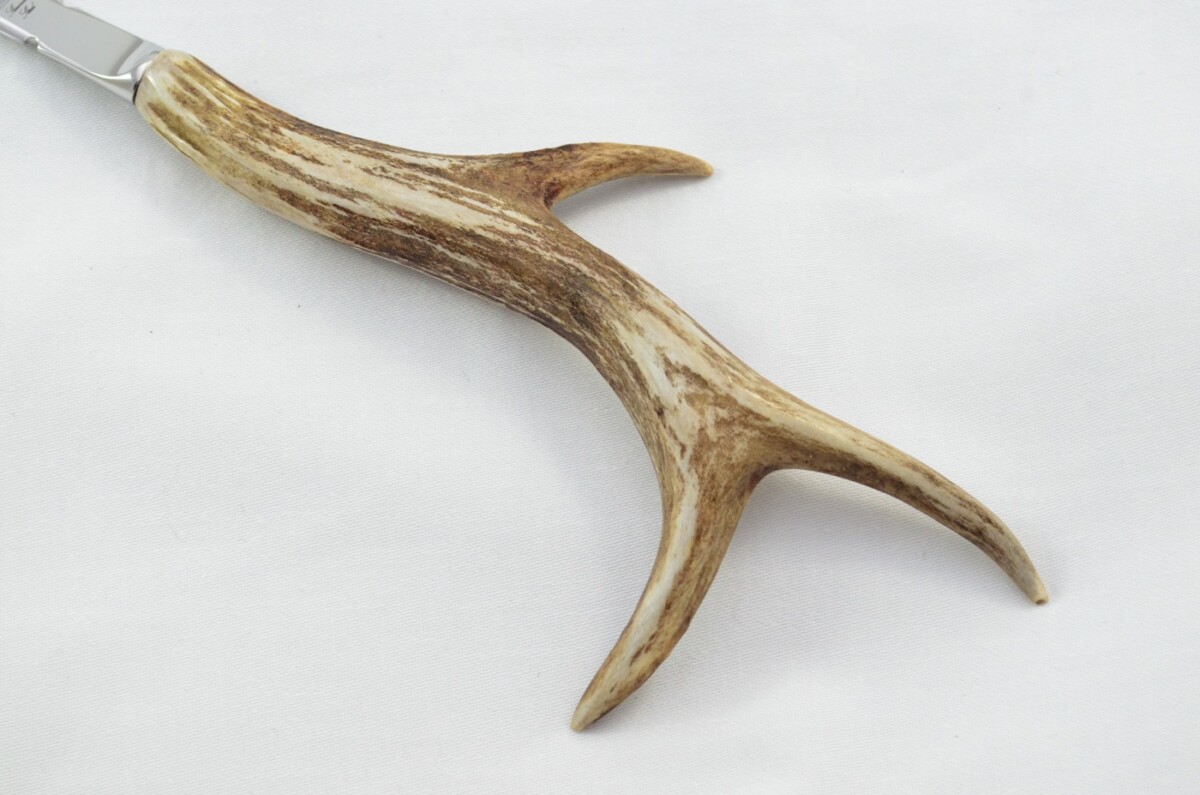 Genuine Roe Deer Stag Horn Antler Handled Ladies Letter Opener Made in Sheffield England - Image 2