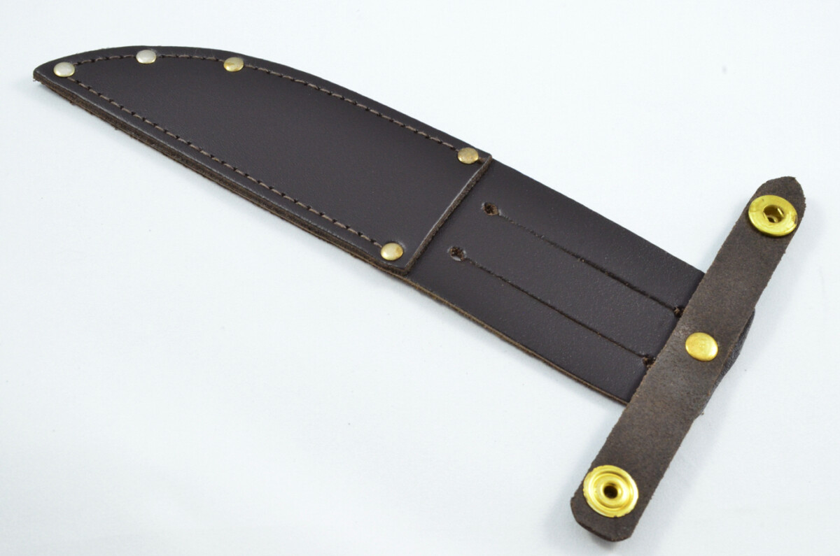 Rosewood Boating/Yachting Knife Sheffield Made Stainless Steel Leather Sheath - Image 7