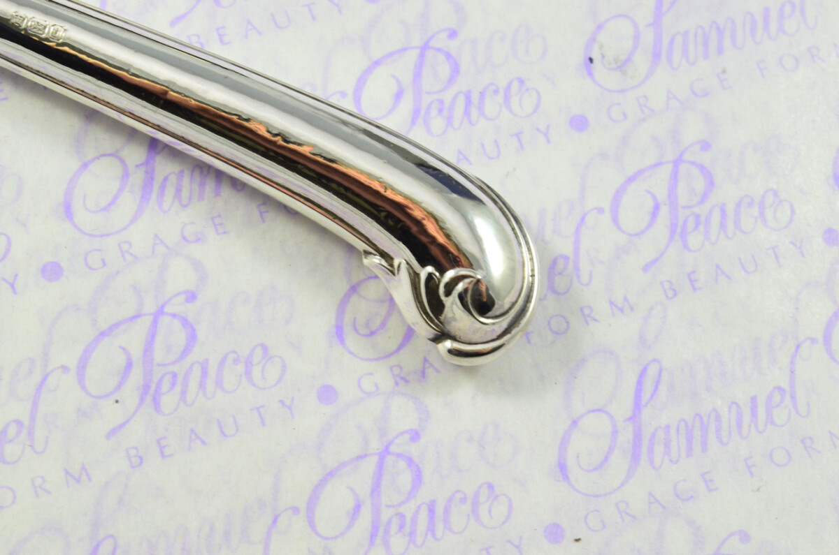 John Yates Sheffield Sterling Silver Handled Letter Opener Fancy Pistol Pattern 1912 Cased - Image 5