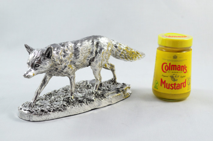 Fantastic Sterling Silver Electroformed  Fox Hallmarked 2024 Made In Sheffield England - Image 6