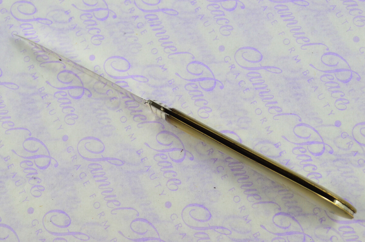 Pristine Silver Bladed Mother Of Pearl Fully Restored Sheffield Made Pen/Pocket Knife 1870 - Image 9