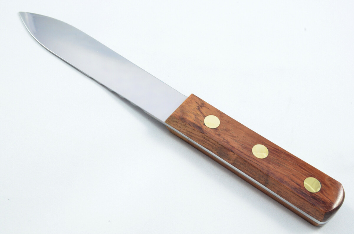 Rosewood Green River Knife Sheffield Made Stainless Steel Leather Sheath - Image 4