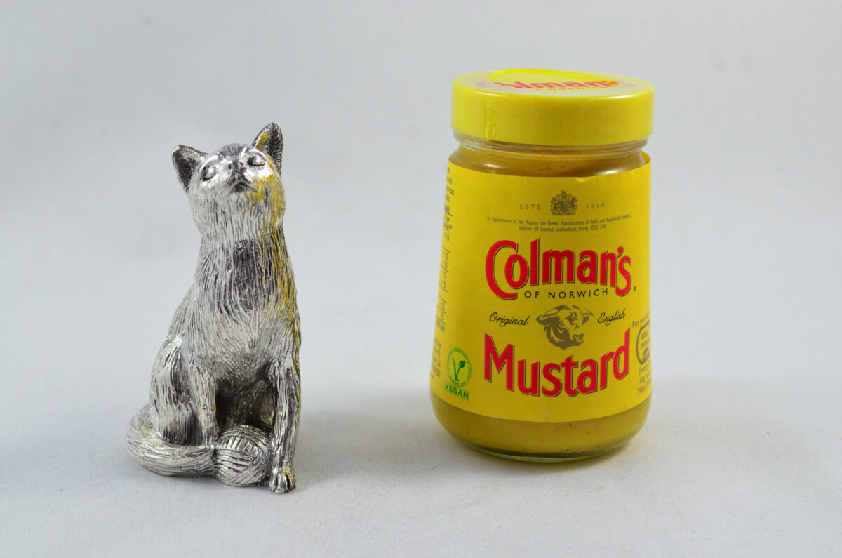 Fantastic Sterling Silver Electroformed Cat & Wool Hallmarked 2024 Made In Sheffield England - Image 7