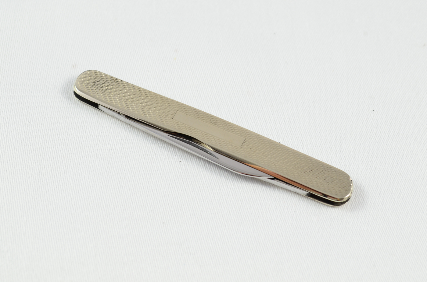 A William Rodgers Folding Engine Turned Nickel Scaled Pocket Pen Knife Sheffield - Image 7