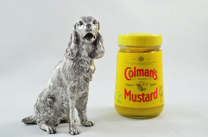 Fantastic Sterling Silver Electroformed Springer Spaniel Hallmarked 2024 Made In Sheffield England - Image 6