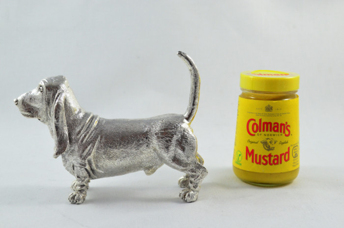Fantastic Sterling Silver Electroformed  Basset Hound Hallmarked 2024 Made In Sheffield England - Image 7