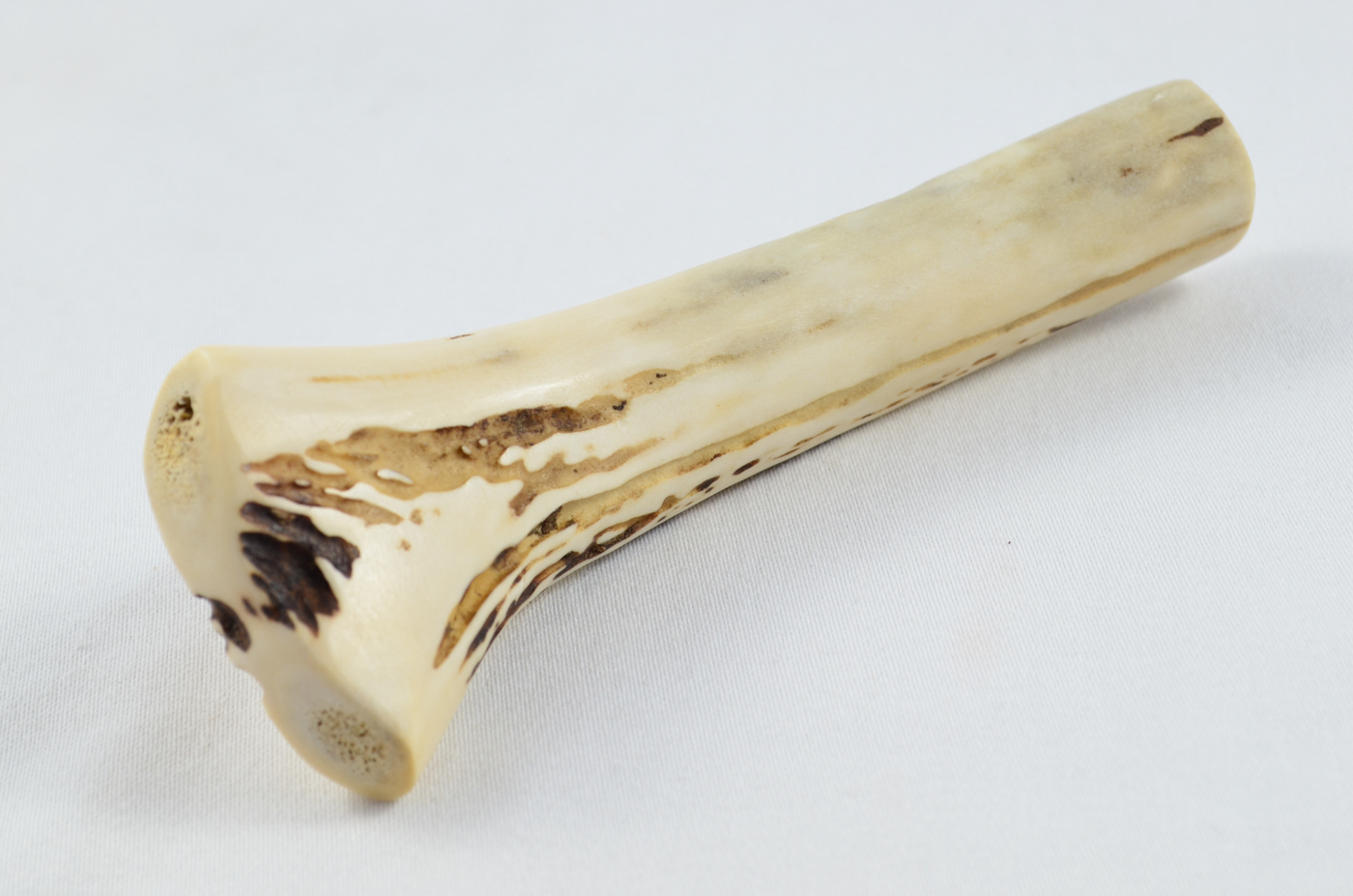 Hare & Hound Carved Walking Stick Cane Top Handle Stag Antler Horn Made Sheffield England - Image 2