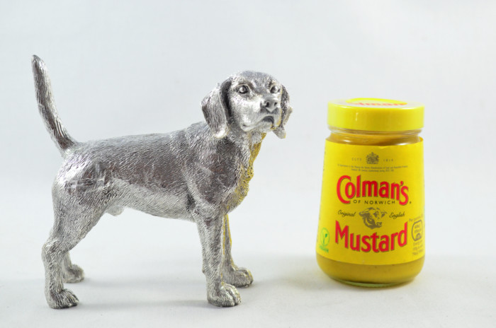 Fantastic Sterling Silver Electroformed Beagle Hallmarked 2024 Made In Sheffield England - Image 7