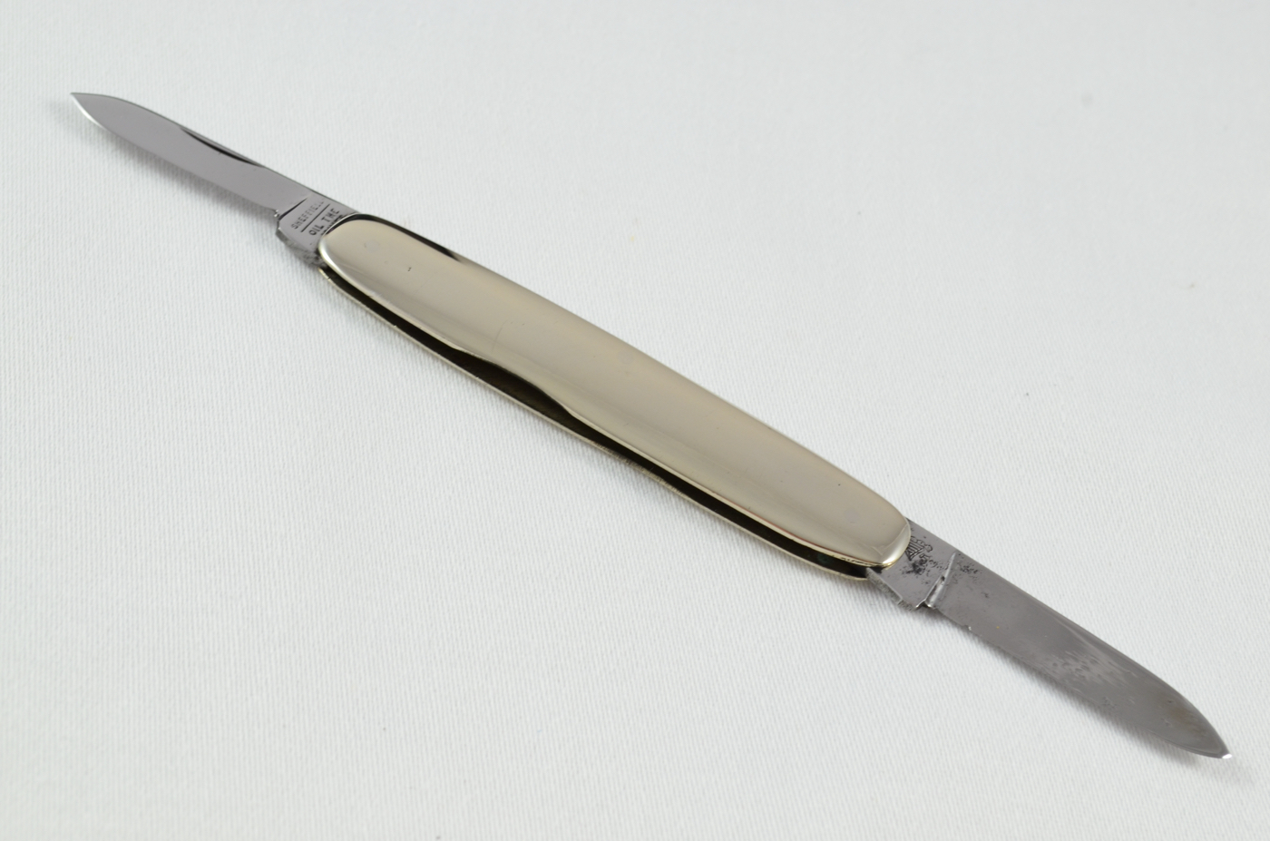 A W.W. Rowbotham Folding Nickel Scaled Pocket Pen Knife Sheffield - Image 5