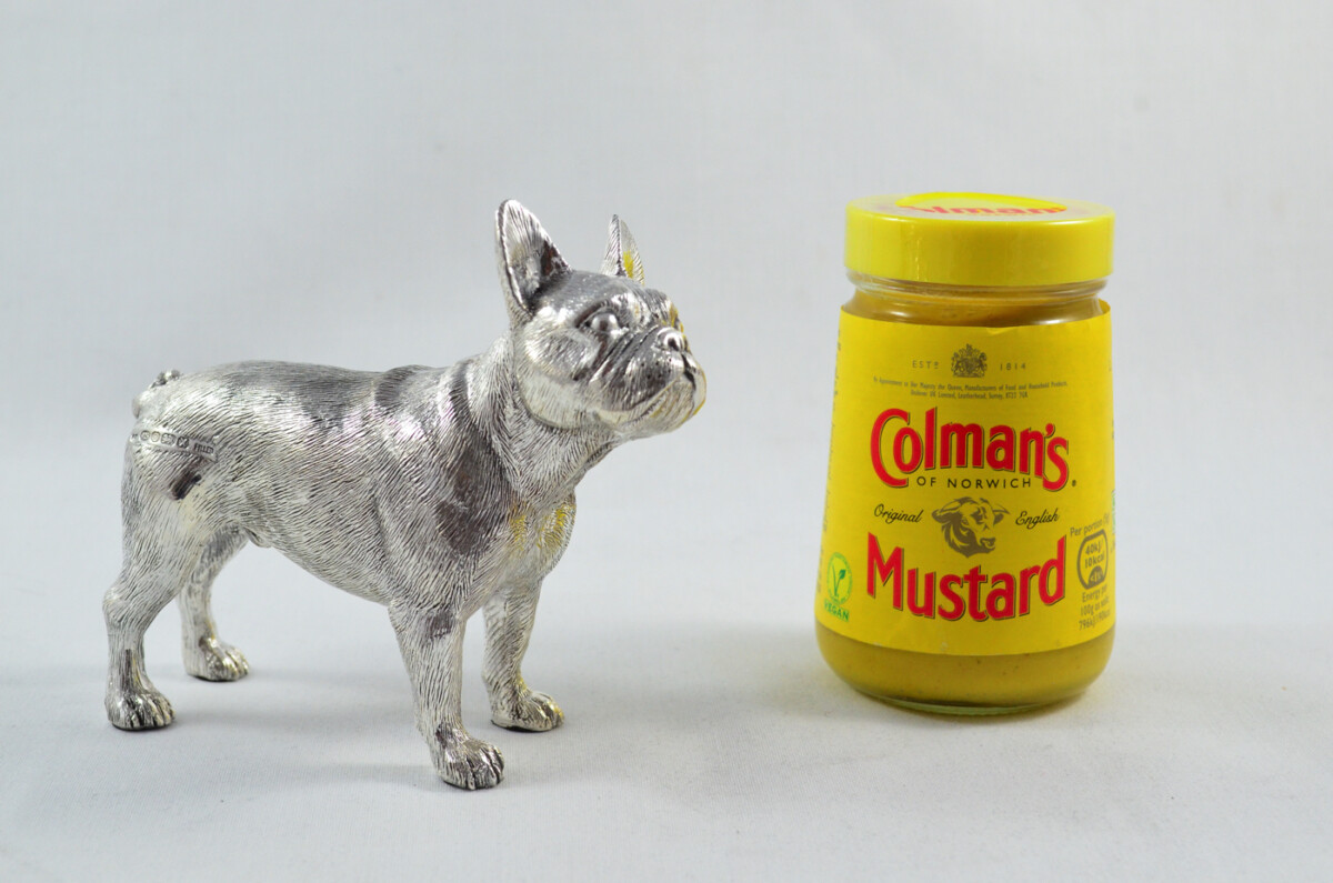 Fantastic Sterling Silver Electroformed French Bulldog Hallmarked 2024 Made In Sheffield England - Image 7