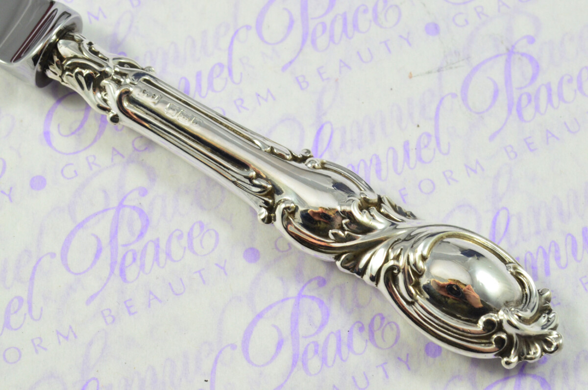 Harrison Brothers & Howson Sheffield Sterling Silver Handled Letter Opener Featherstone Pattern 1894 Cased - Image 4