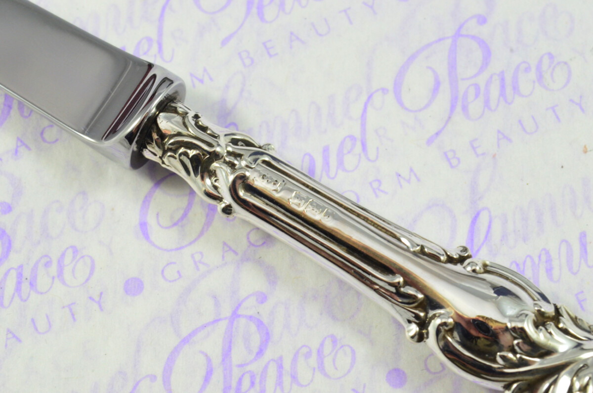 Harrison Brothers & Howson Sheffield Sterling Silver Handled Letter Opener Featherstone Pattern 1894 Cased - Image 6