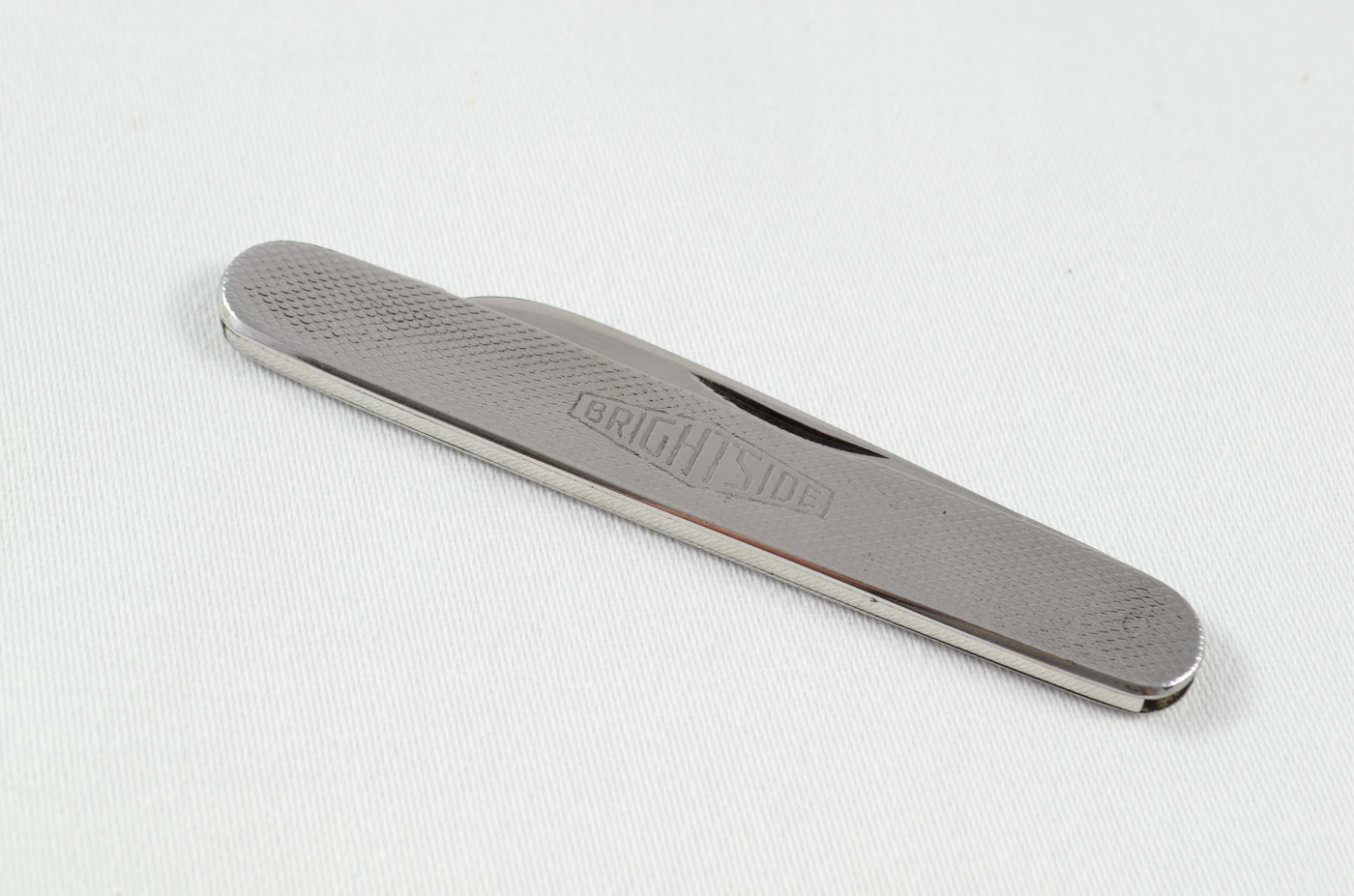 An Ibberson Folding Engine Turned Stainless Steel Pocket Pen Knife Sheffield - Image 7