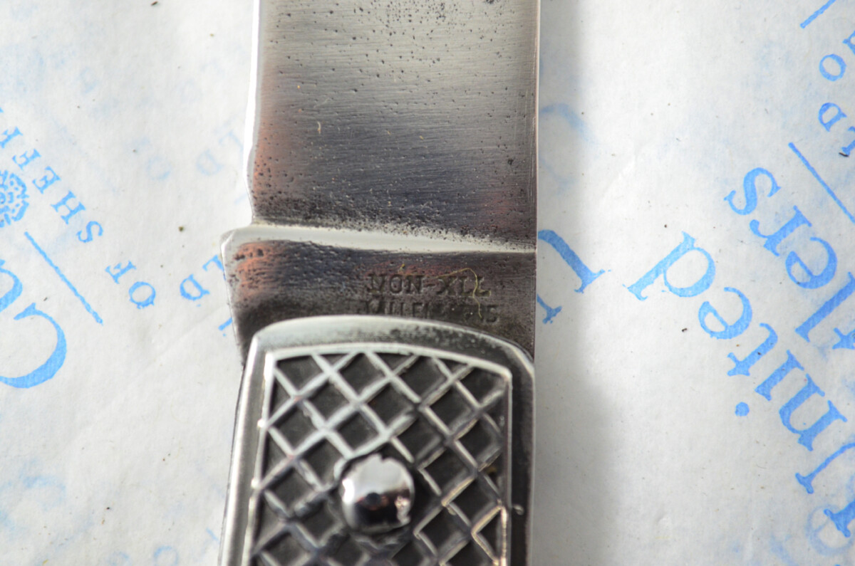 Antique British WWII Army/Naval Issue Jack Knife Made in Sheffield England Joseph Allen and Sons - Image 3