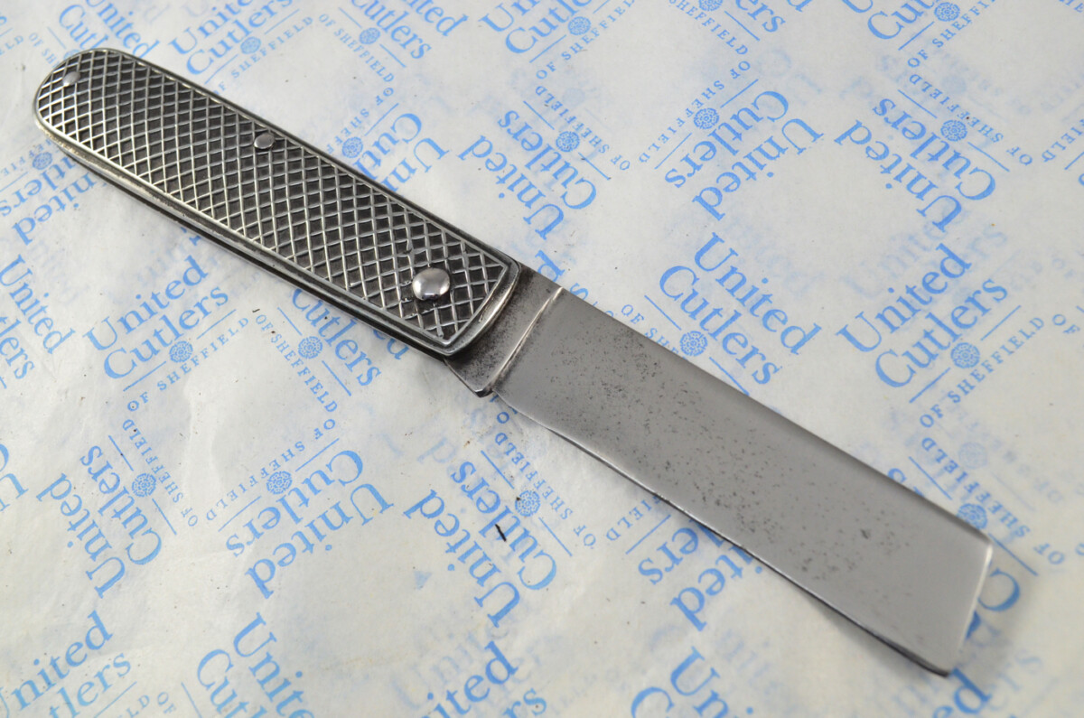 Antique British WWII Army/Naval Issue Jack Knife Made in Sheffield England Joseph Allen and Sons - Image 4