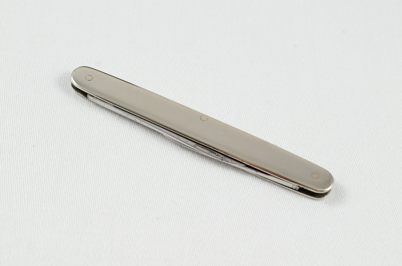 A J. Howarth Folding Nickel Scaled Pocket Pen Knife Sheffield - Image 6