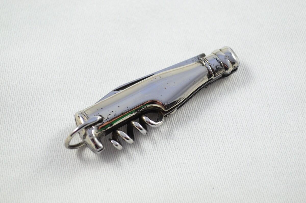 Richards of Sheffield Champagne Stainless Steel Bladed Steel Scaled Pen Knife - Image 5