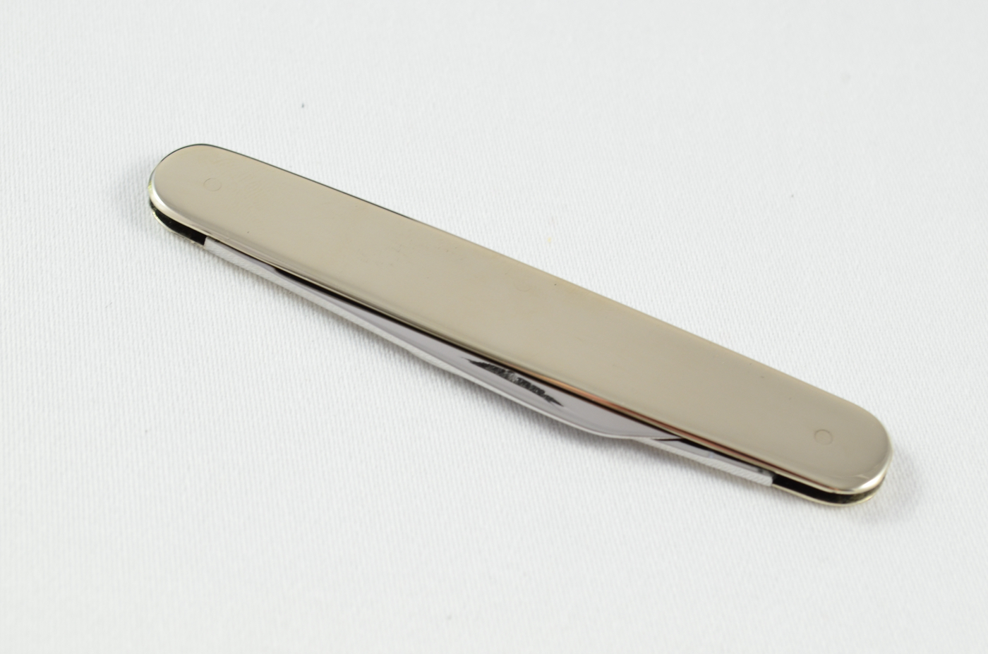 A J. Howarth Folding Nickel Engine Turned Scaled Pocket Pen Knife Sheffield - Image 6