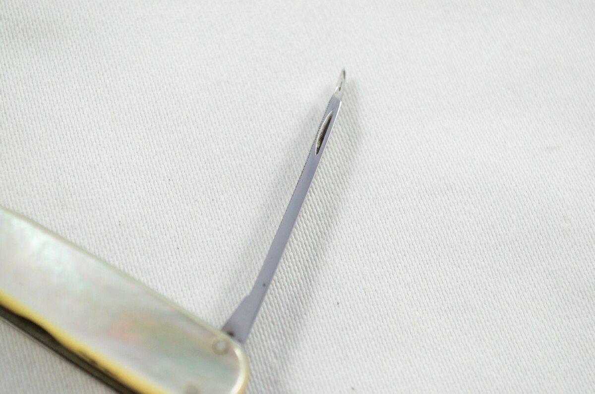 Rostfrei Solingen Carbon Steel Bladed Mother Of Pearl Scaled Pen/Pocket Knife - Image 4