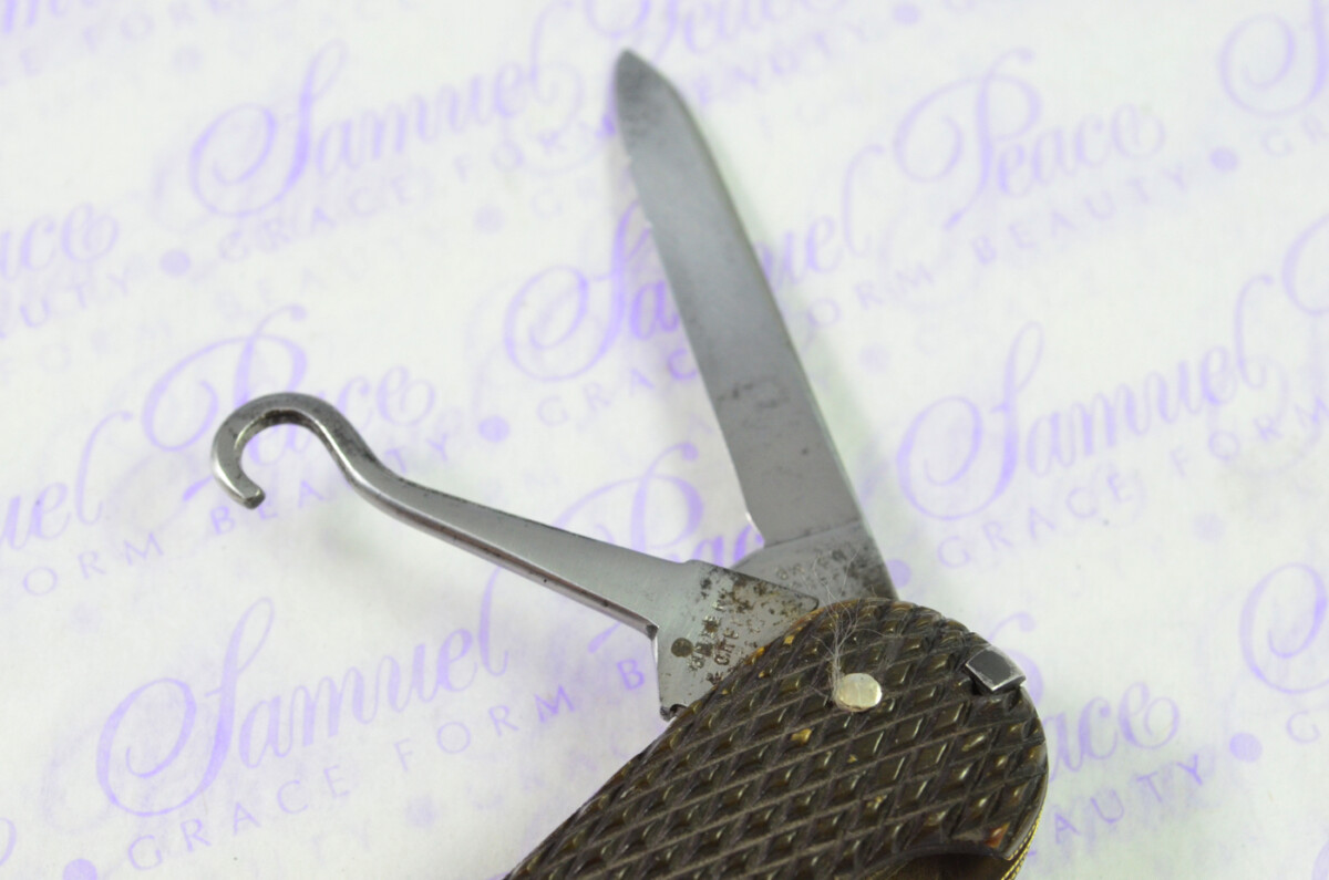 Antique RARE Sheffield Sportsman Knife Genuine c.1900 Green & Green Made in Sheffield England - Image 6