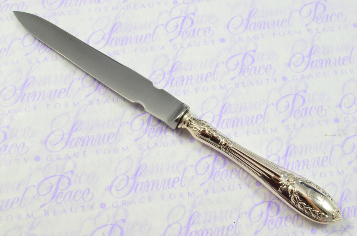 German .800 Silver Handled Letter Opener Kühnhaide Pattern C.1900 Cased - Image 3