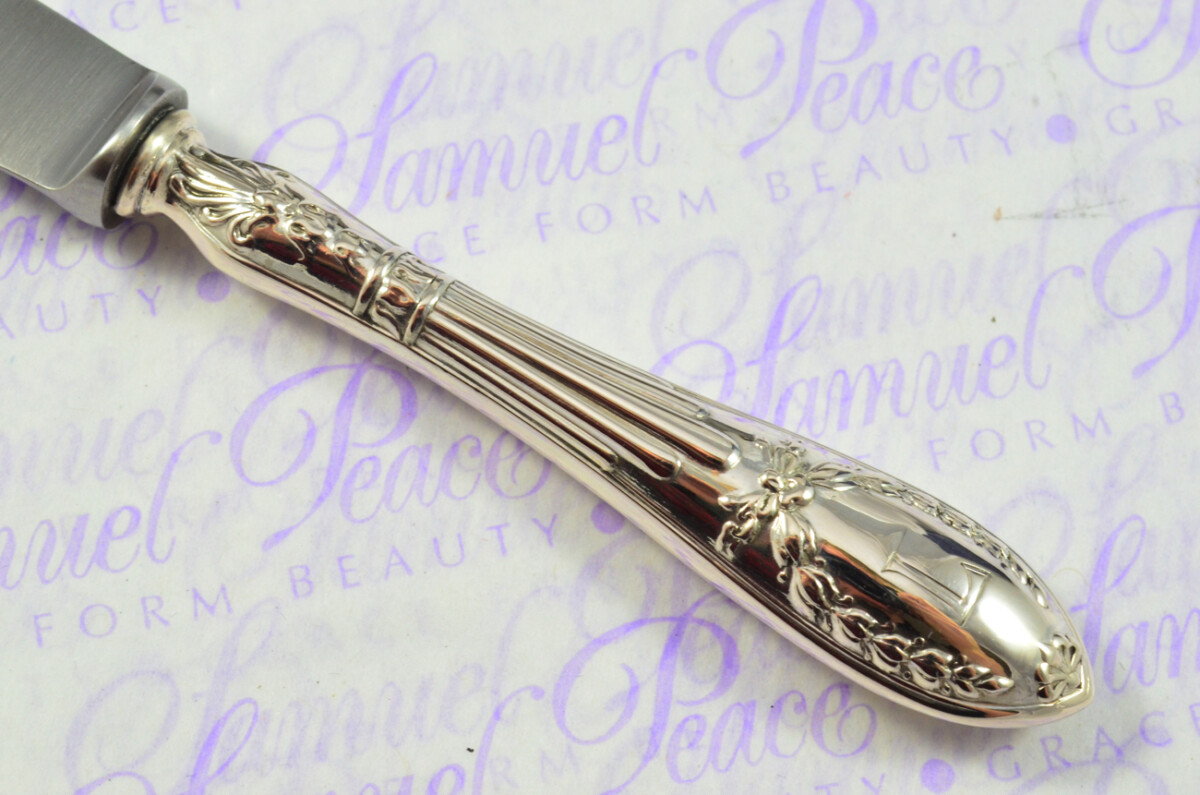 German .800 Silver Handled Letter Opener Kühnhaide Pattern C.1900 Cased - Image 4