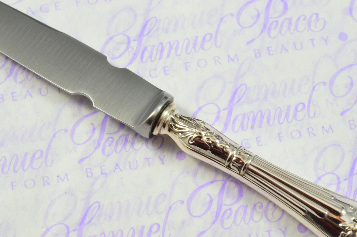 German .800 Silver Handled Letter Opener Kühnhaide Pattern C.1900 Cased - Image 5