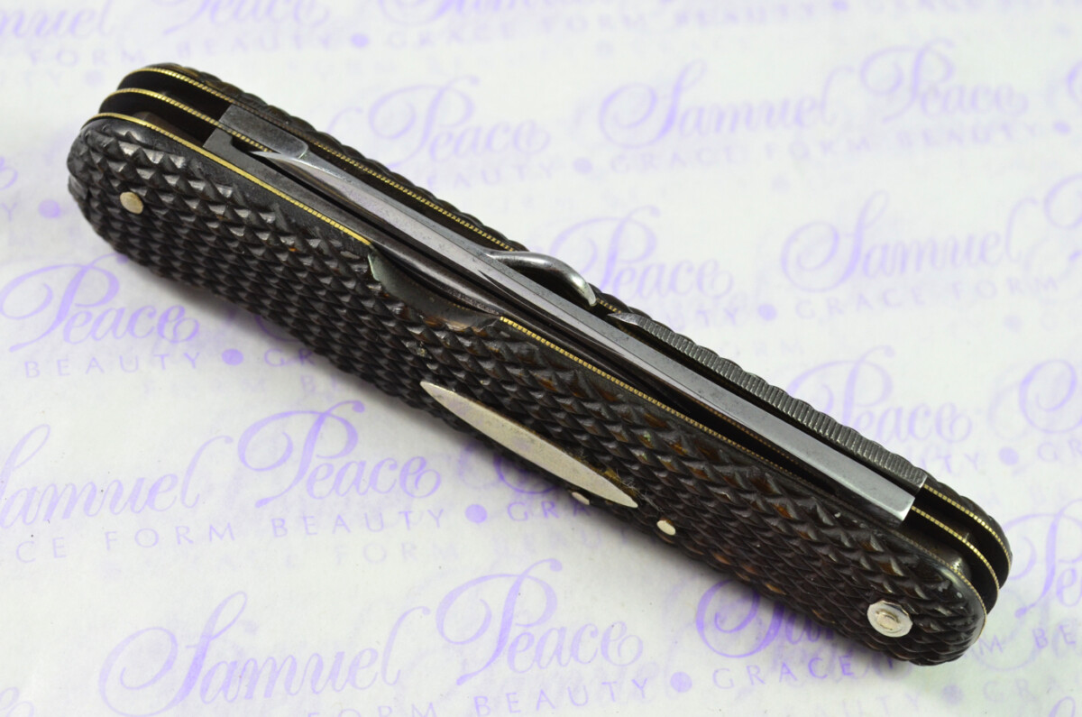 Antique RARE Sheffield Sportsman Knife Genuine c.1900 Green & Green Made in Sheffield England - Image 3