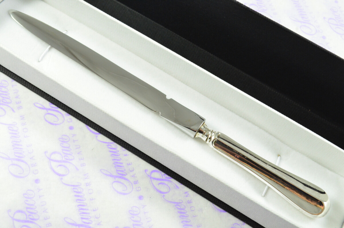 William Yates Rattail Pattern Sterling Silver Letter Opener Sheffield 1918 - Image 3