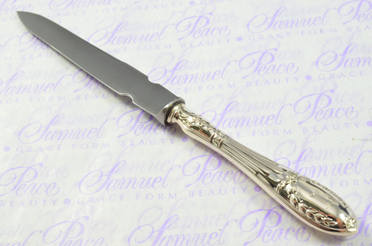 German .800 Silver Handled Letter Opener Kühnhaide Pattern C.1900 Cased - Image 7