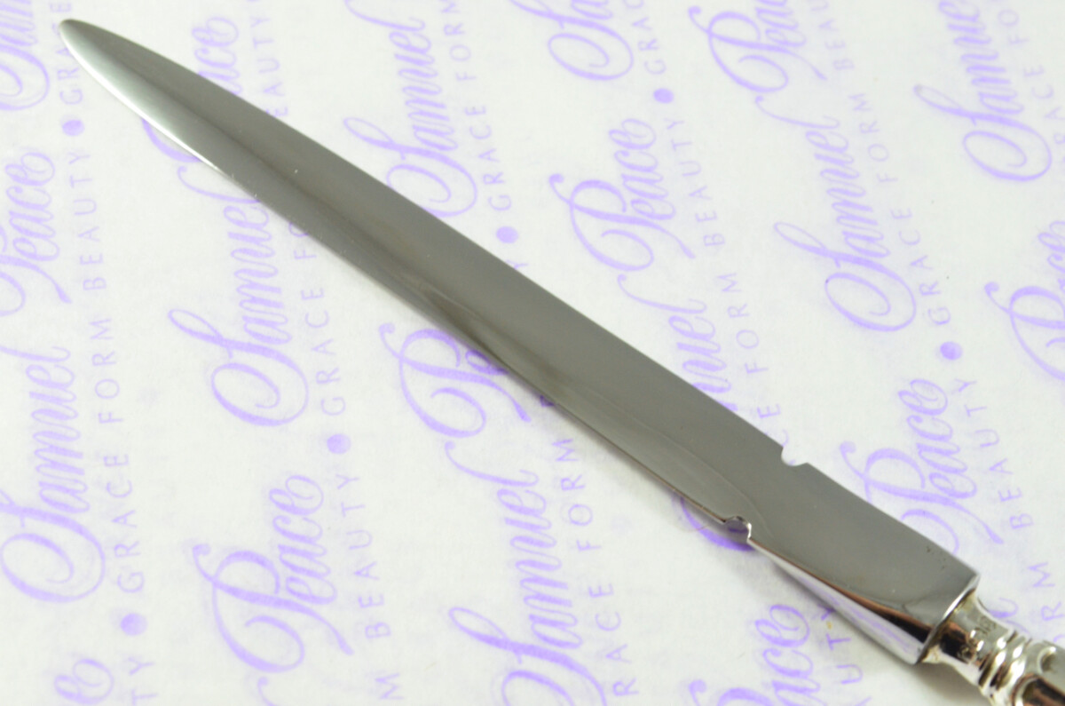 William Yates Kings Pattern Sterling Silver Letter Opener Sheffield 1927 - Image 5