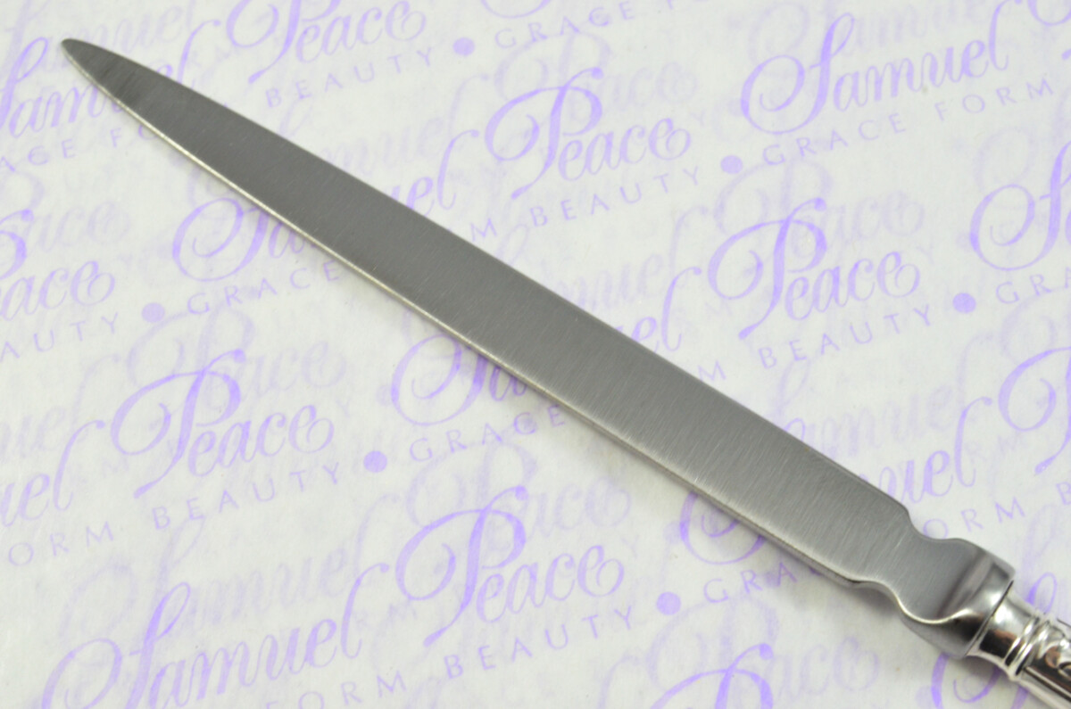 Amazing Goldsmiths & Silversmiths Sheffield  Sterling Silver Handled Letter Opener Beauford Pattern 1922 Cased - Image 7