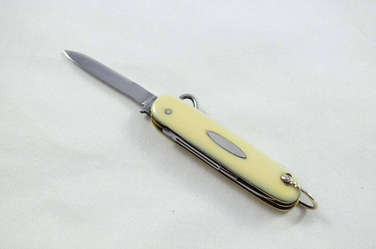 T. Turner Encore Carbon Steel Bladed Ivory Scaled Pen/Pocket Knife - Image 6