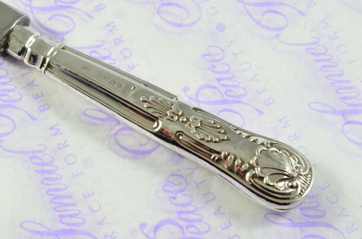 William Yates Kings Pattern Sterling Silver Letter Opener Sheffield 1927 - Image 6