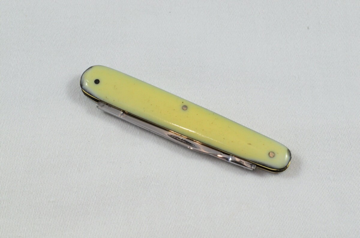 Sheffield Taylors Eye Witness Imitation Ivory Handled Pocket Pen Knife - Image 4
