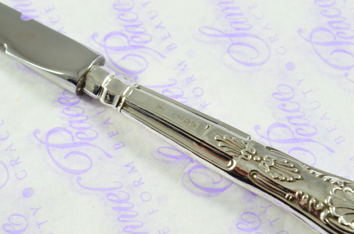 William Yates Kings Pattern Sterling Silver Letter Opener Sheffield 1927 - Image 7
