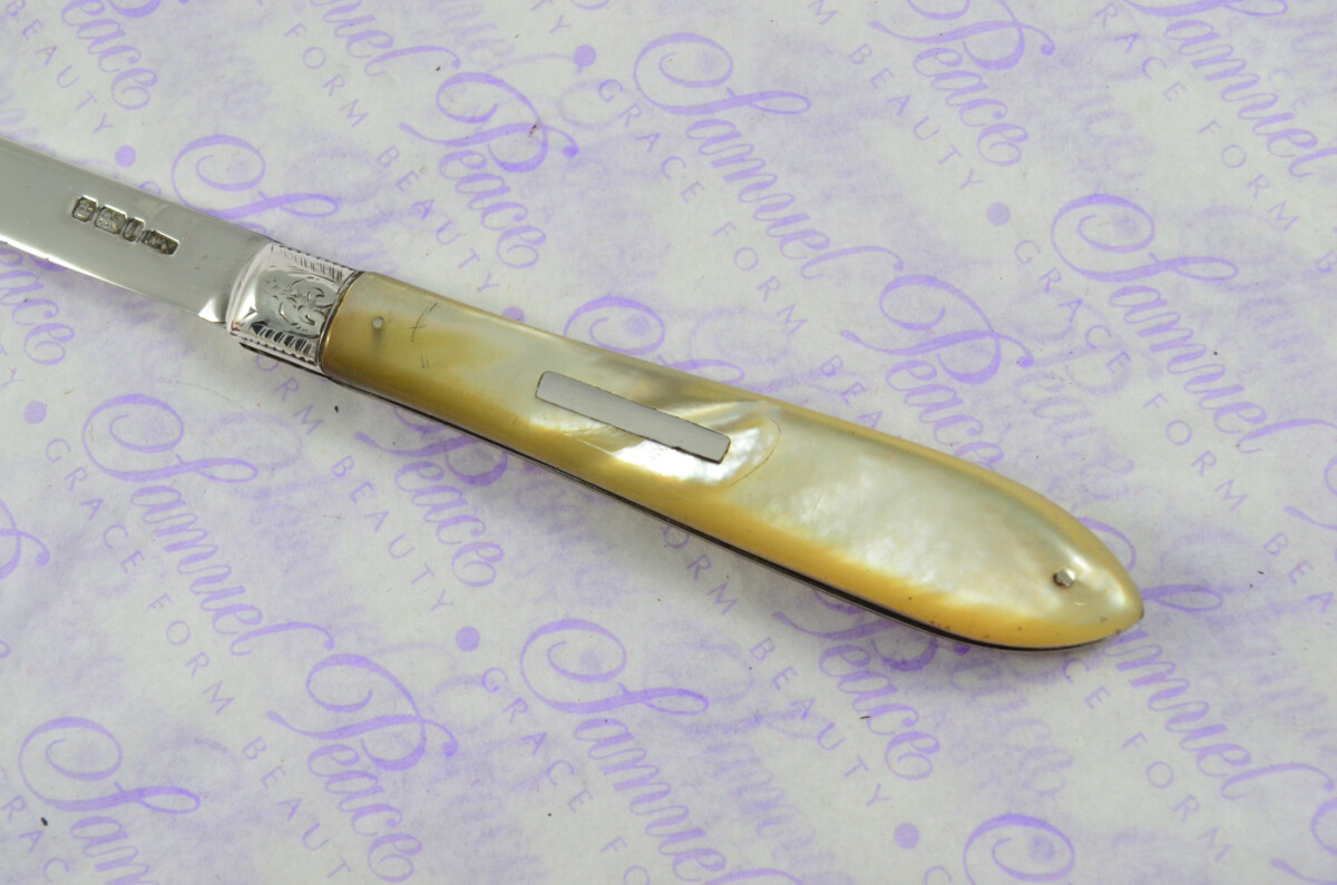 Huge Pristine Silver Bladed Mother Of Pearl Fully Restored Sheffield Made Pen/Pocket Knife 1903 - Image 4