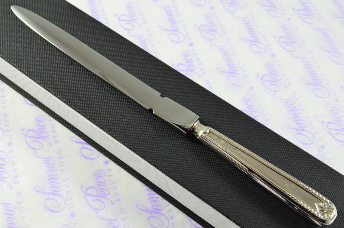 William Yates Ambassador Pattern Sterling Silver Letter Opener Sheffield 1917
