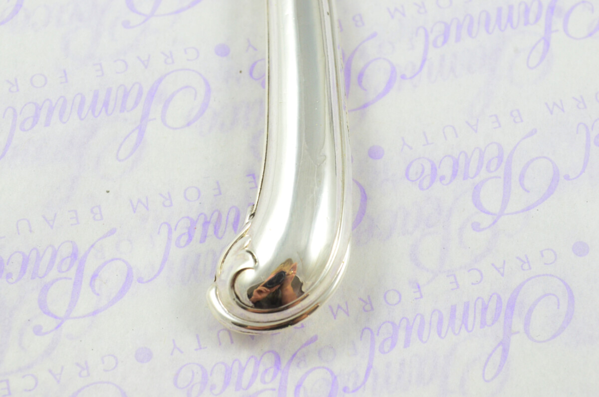 John Yates Fluted Pistol Pattern Sterling Silver Magnifying Glass Sheffield 1911 - Image 7