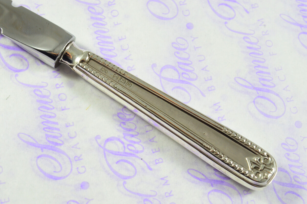 William Yates Ambassador Pattern Sterling Silver Letter Opener Sheffield 1917 - Image 8