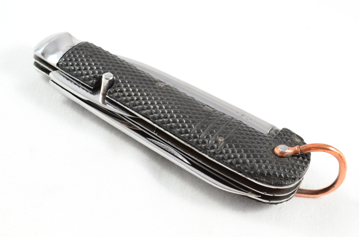 A Joseph Rodgers & Sons Antique 1938 3 Piece Army Pocket Pen Knife Sheffield - Image 7