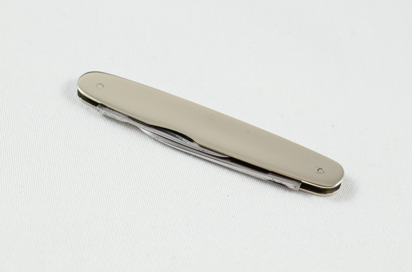 A J. Nowill Folding Nickel Pocket Pen Knife Sheffield - Image 6