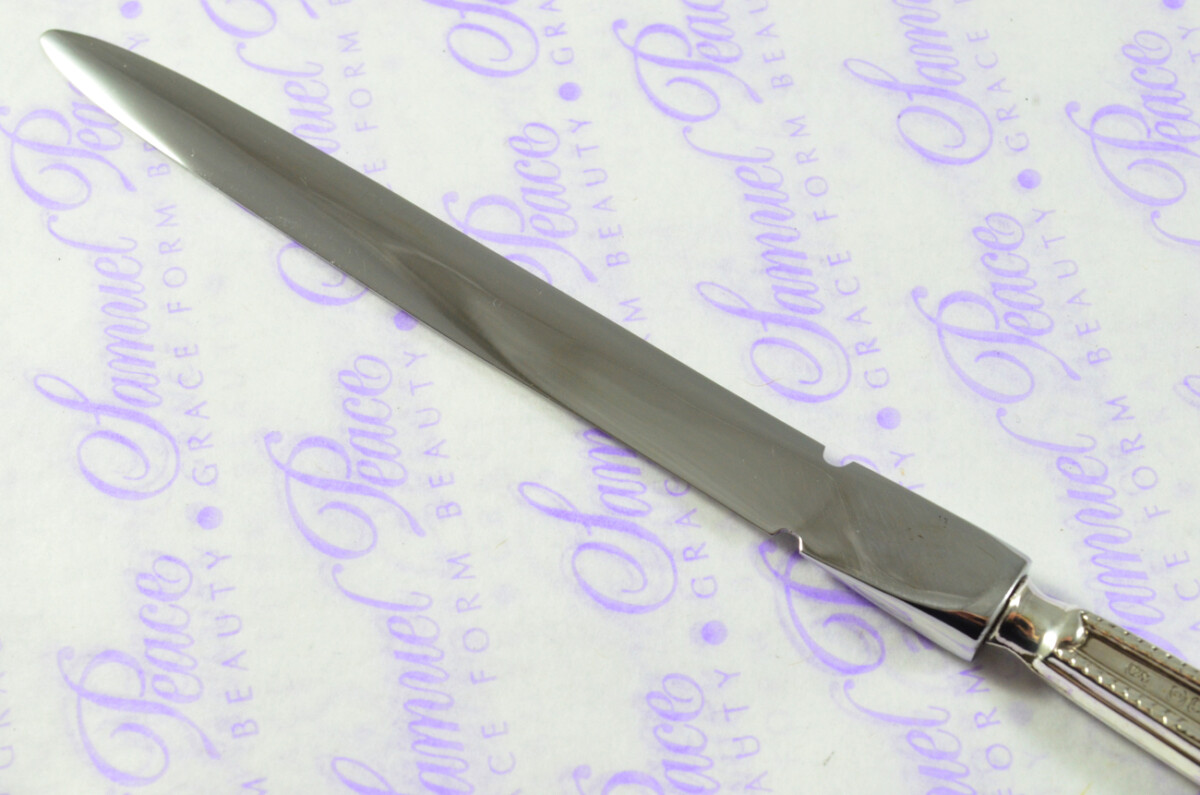 William Yates Ambassador Pattern Sterling Silver Letter Opener Sheffield 1917 - Image 6
