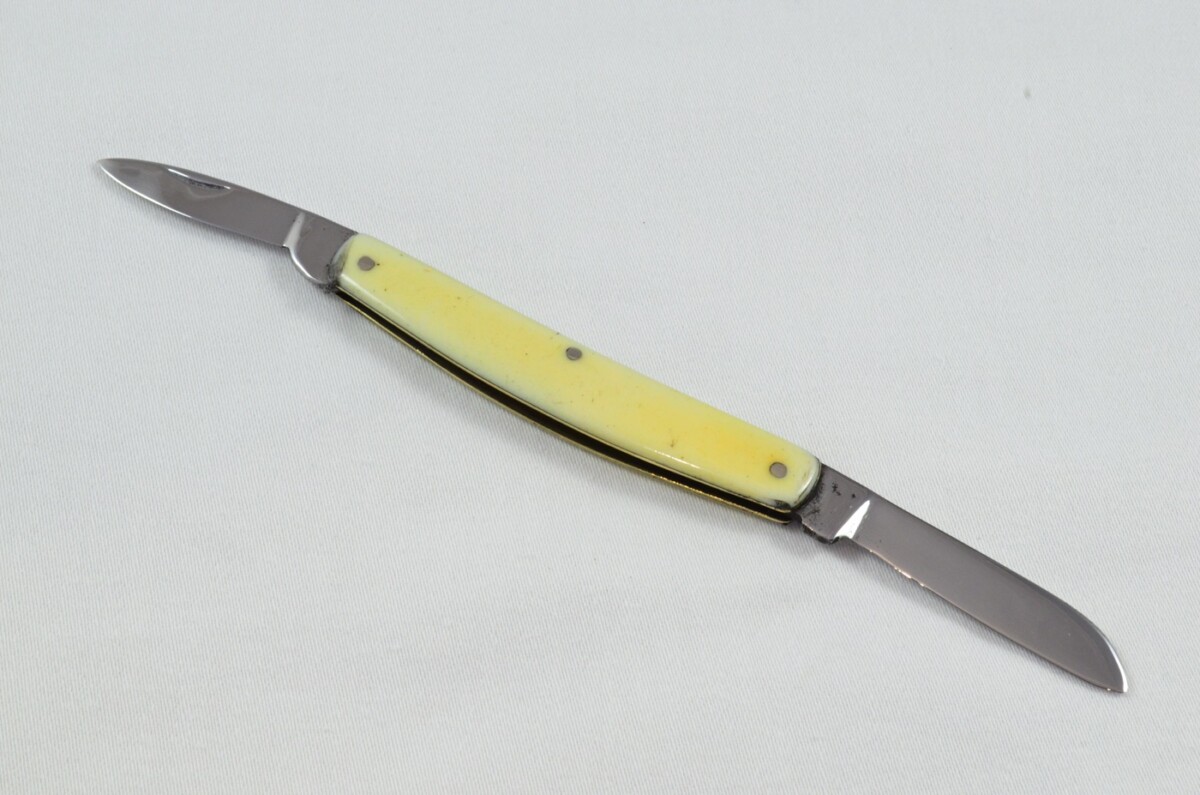 Sheffield Made Antique Imitation Ivory Handled Pocket Pen Knife - Image 2